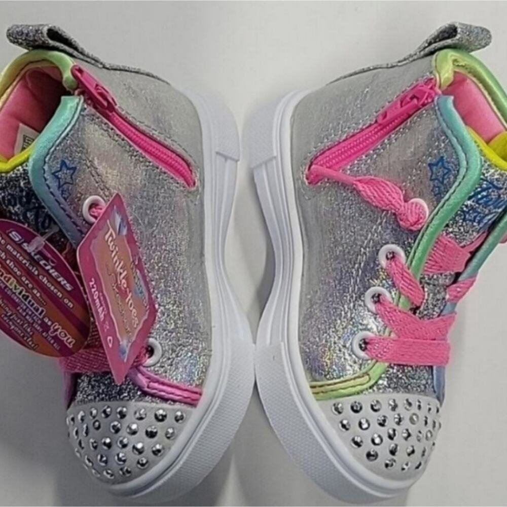 Skechers Twinkle Toe Sneakers - Picture 3 of 6